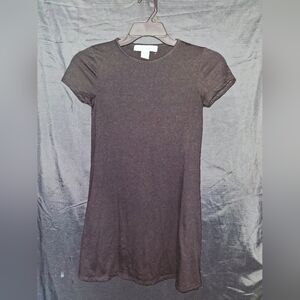 Black Short Sleeve Dress